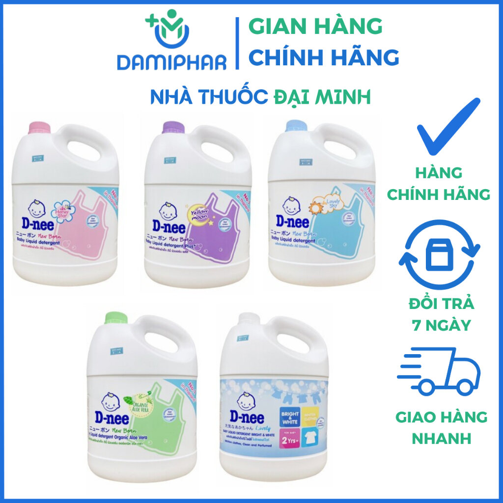 Nước Giặt Xả Dnee Organic Thái Lan