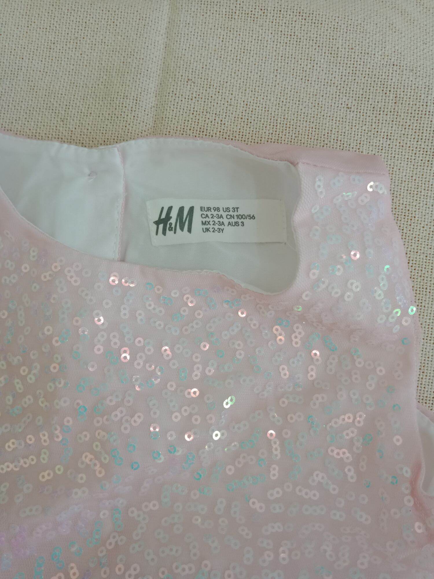 váy bé gái sequins Cầu Vồng