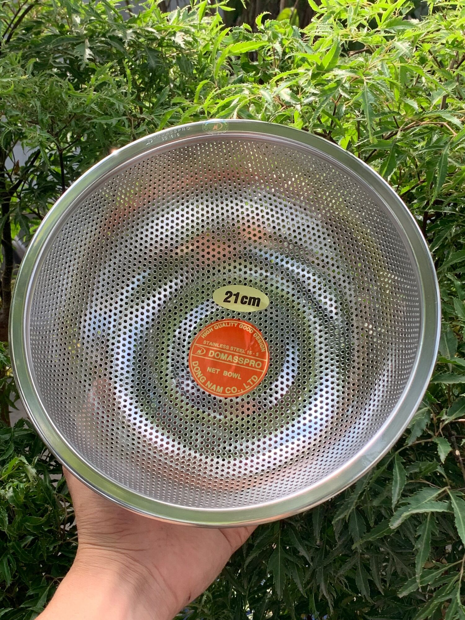 Rổ Đông Nam 21cm inox cao cấp