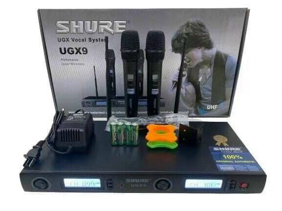 Mic shure ugx 9