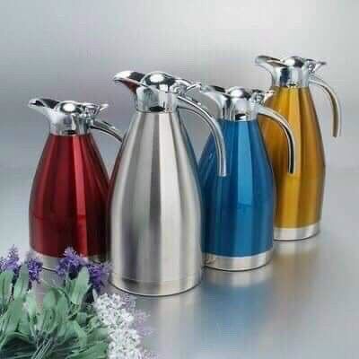 **BÌNH NƯỚC MỎ VỊT 2 lít CHẤT LIỆU INOX NHIỀU MÀU**