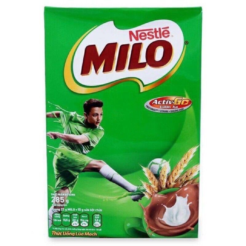 [HCM]Sữa bột Milo hộp giấy 285g