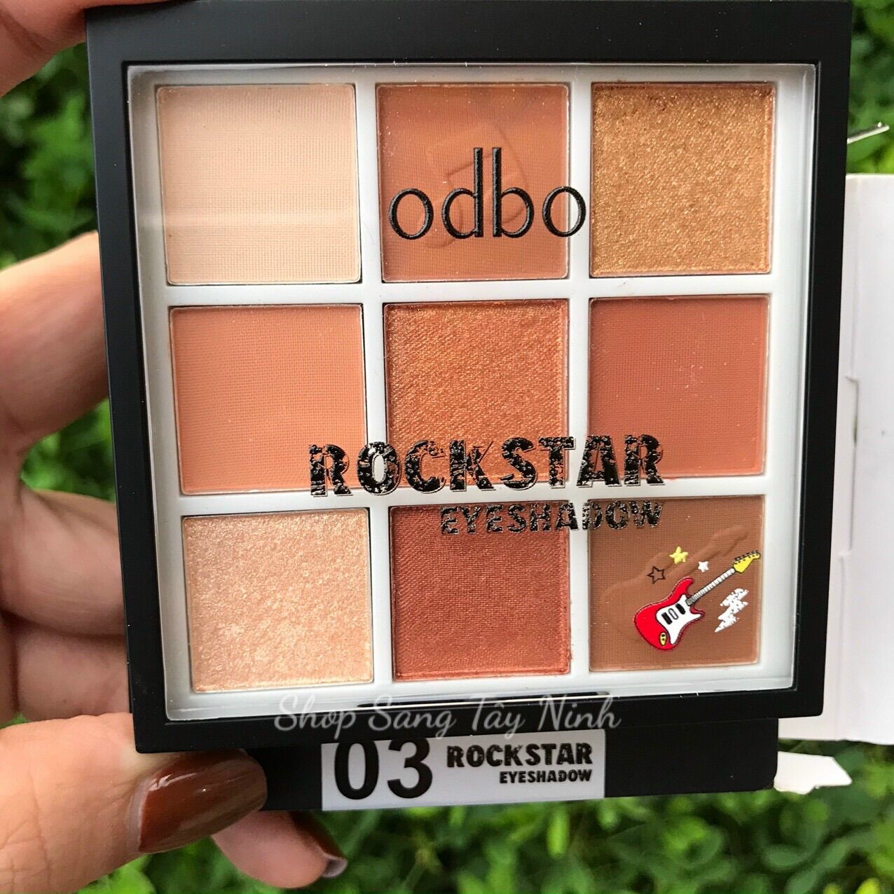 Bảng phấn mắt Odbo 9 ô Thái Lan