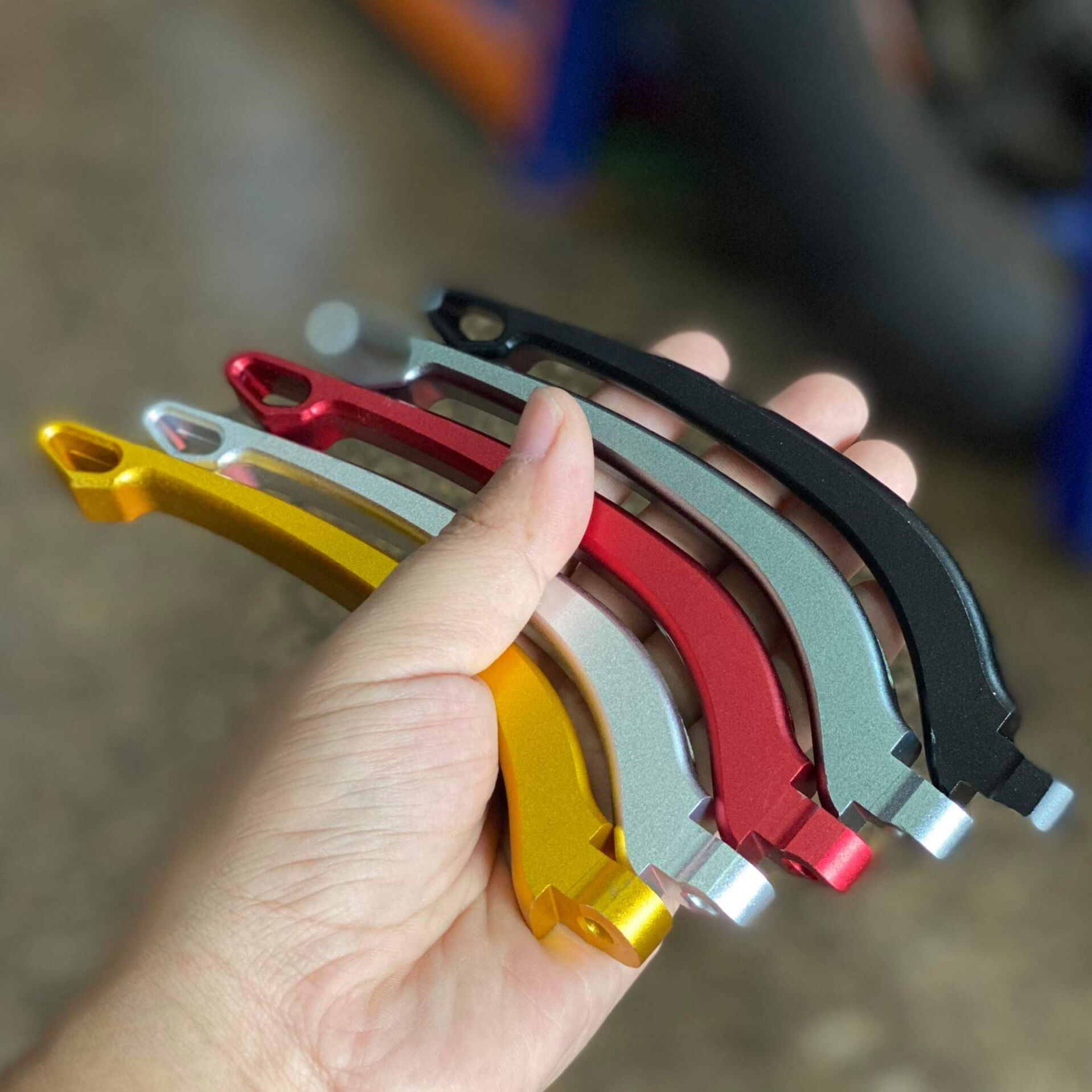 Tay thắng CNC dài hơn zin thay thế cho cùm côn phanh RacingBoy