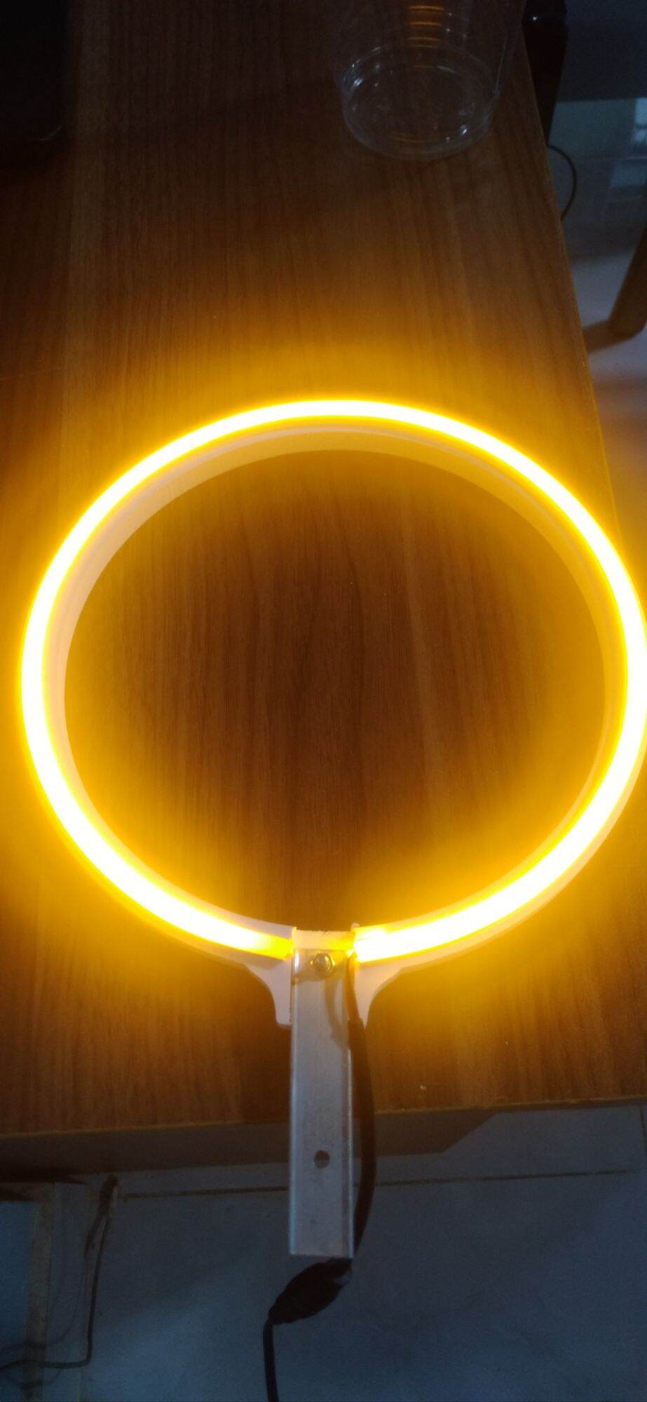 Vòng đèn hào quang Led Neon màu vàng trang trí tượng phật  có bao gồm