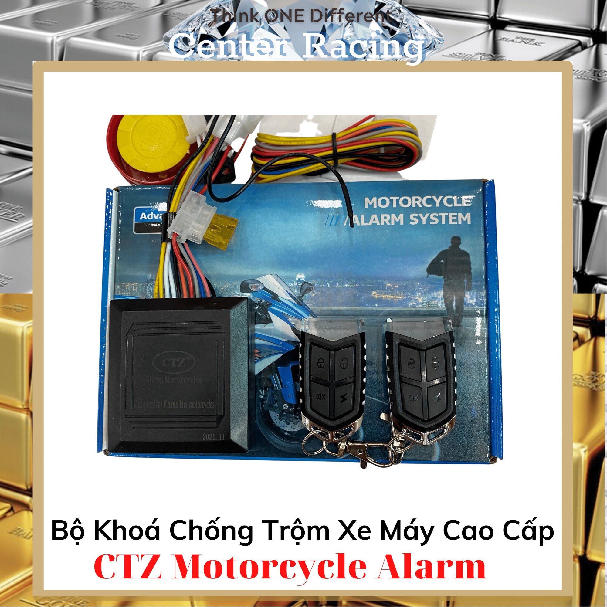 [ V3 ] Bộ khóa chống trộm 2 remote Ferry Yamaha