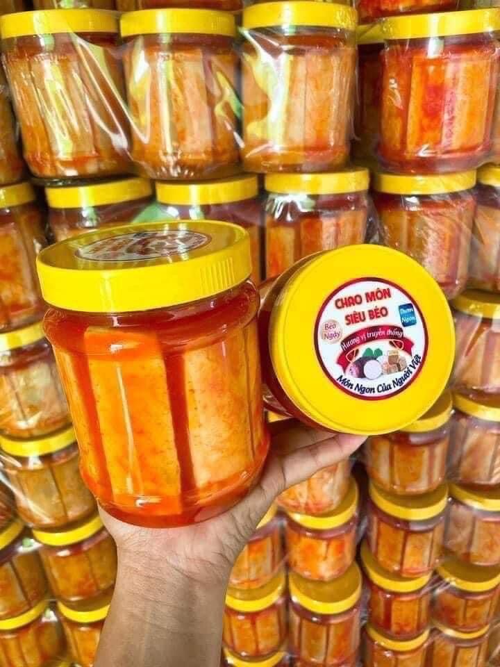 Chao môn đường phèn/ Chao môn cốt dừa hủ 700gr