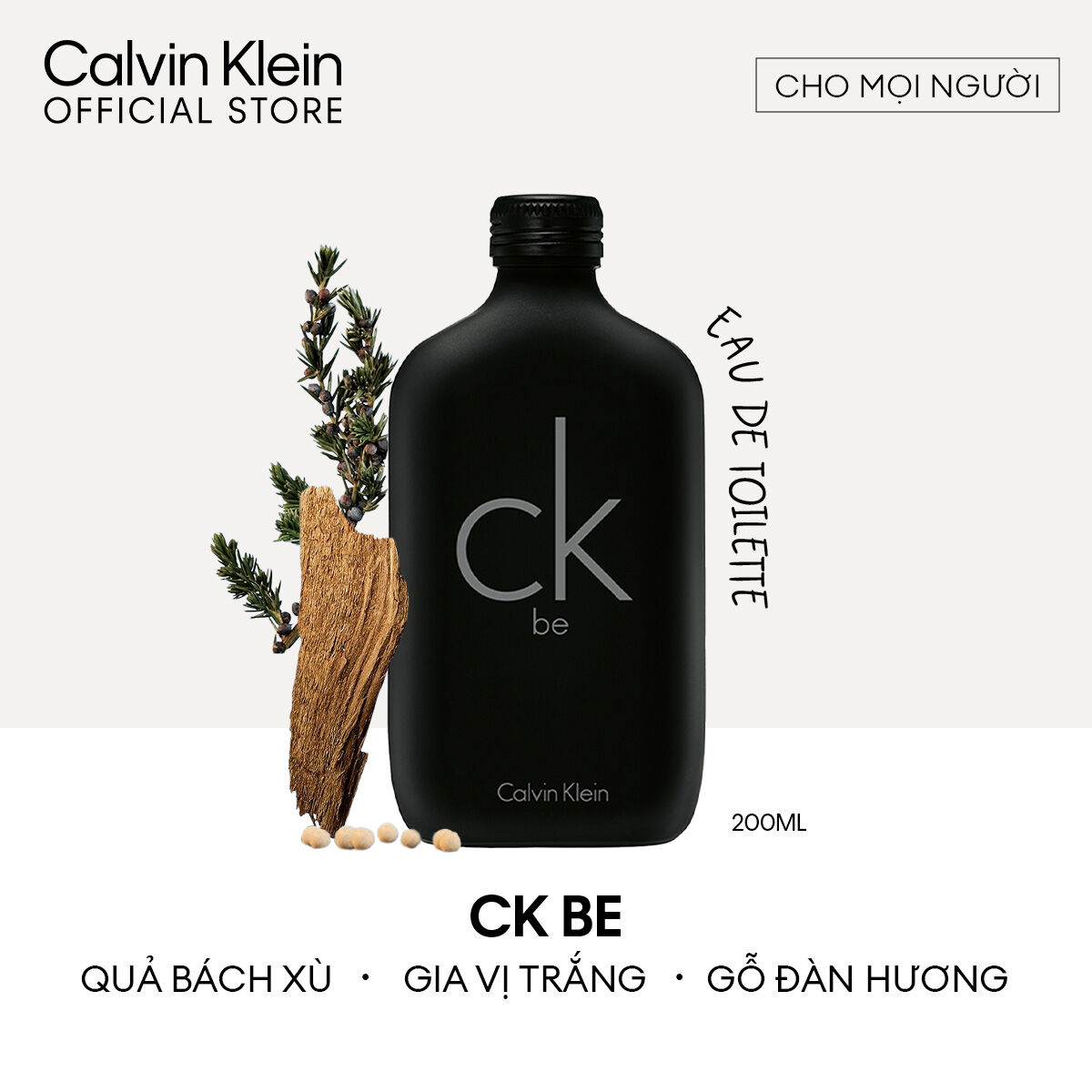 Nước Hoa Nam Nữ Calvin Klein CK Be EDT 200ml