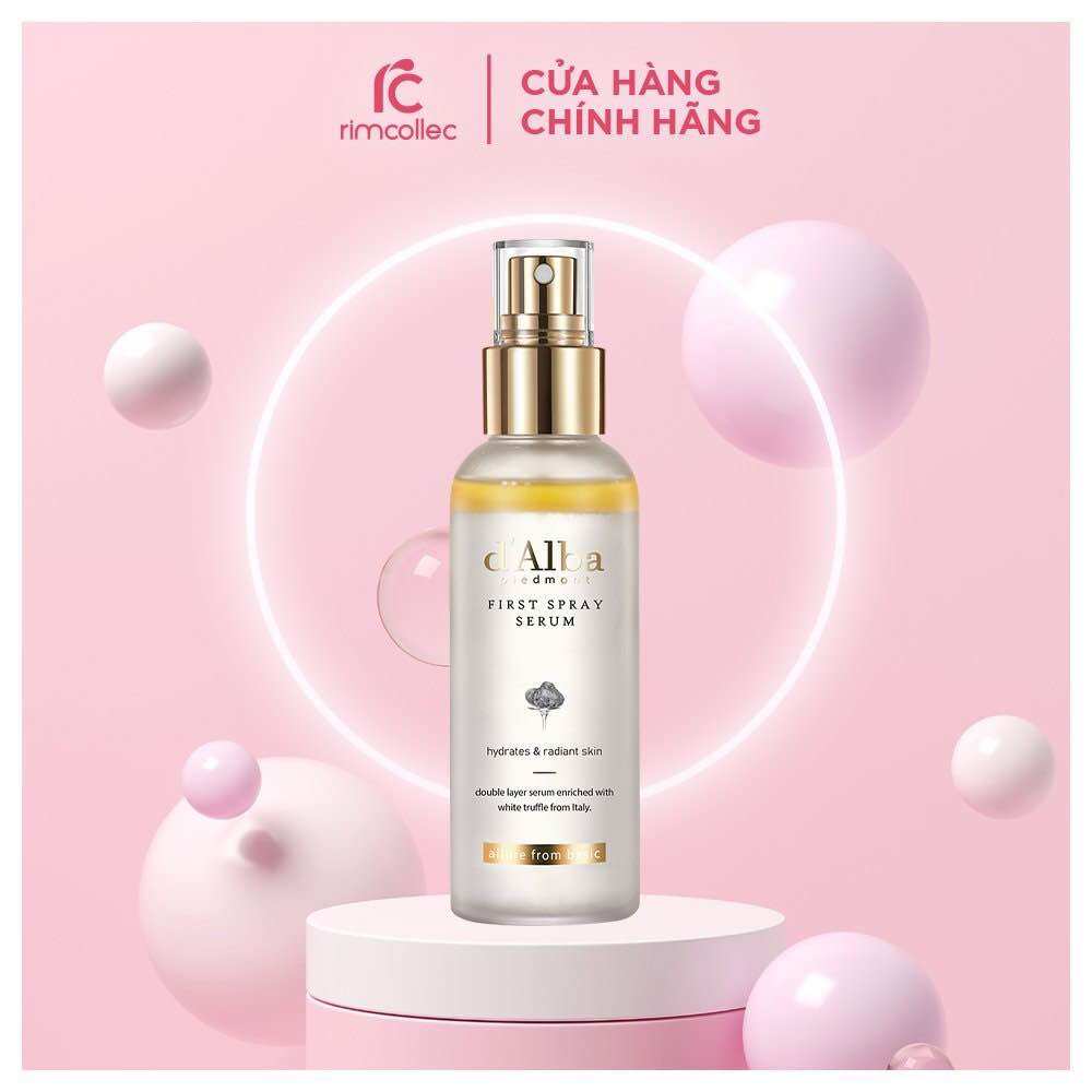 Tinh chất xịt khoáng dưỡng trắng da D’Alba First Spray Serum 100ml