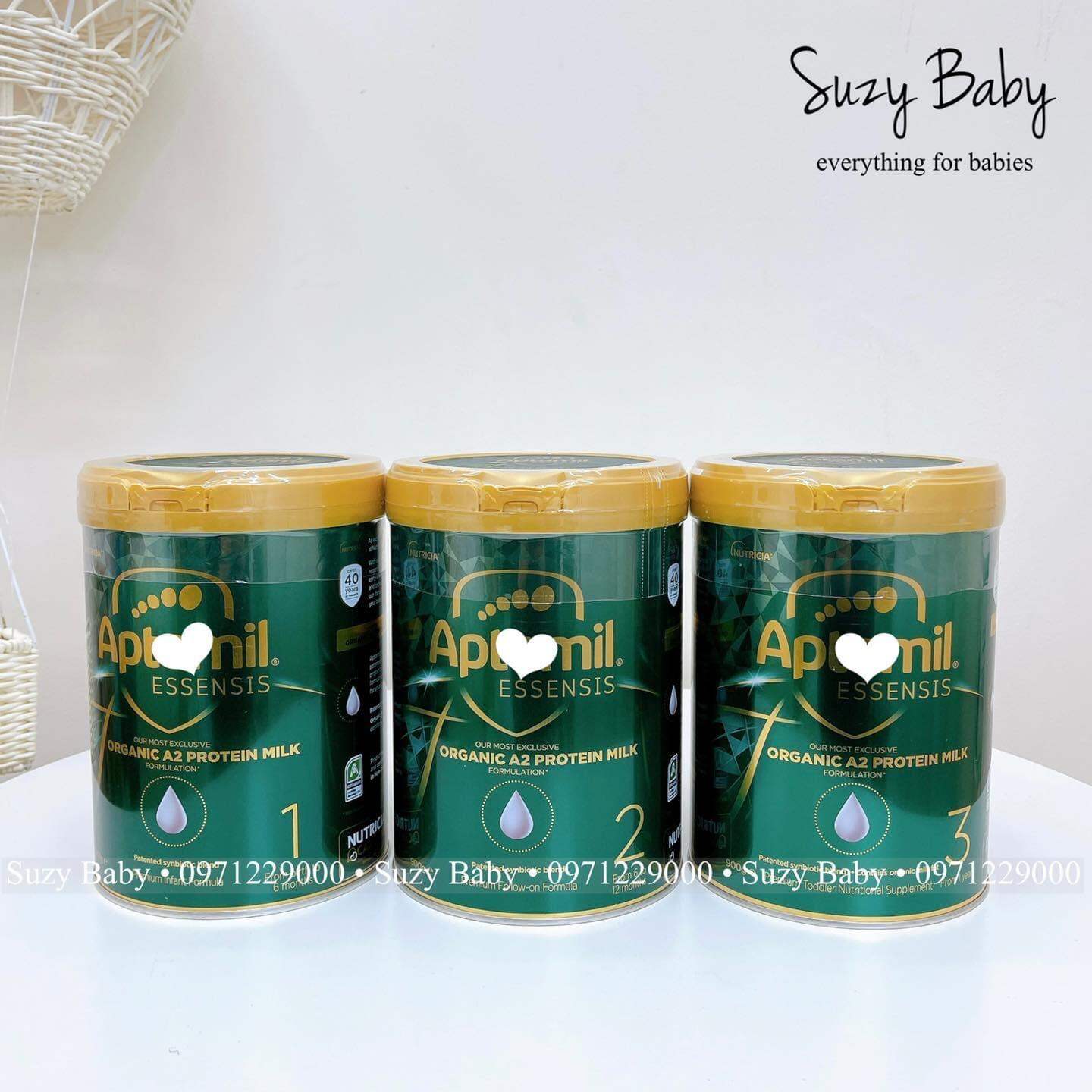 SỮA BỘT APTAMIL ESSENSIS ÚC 900G ĐỦ SỐ 1,2,3 CHO BÉ