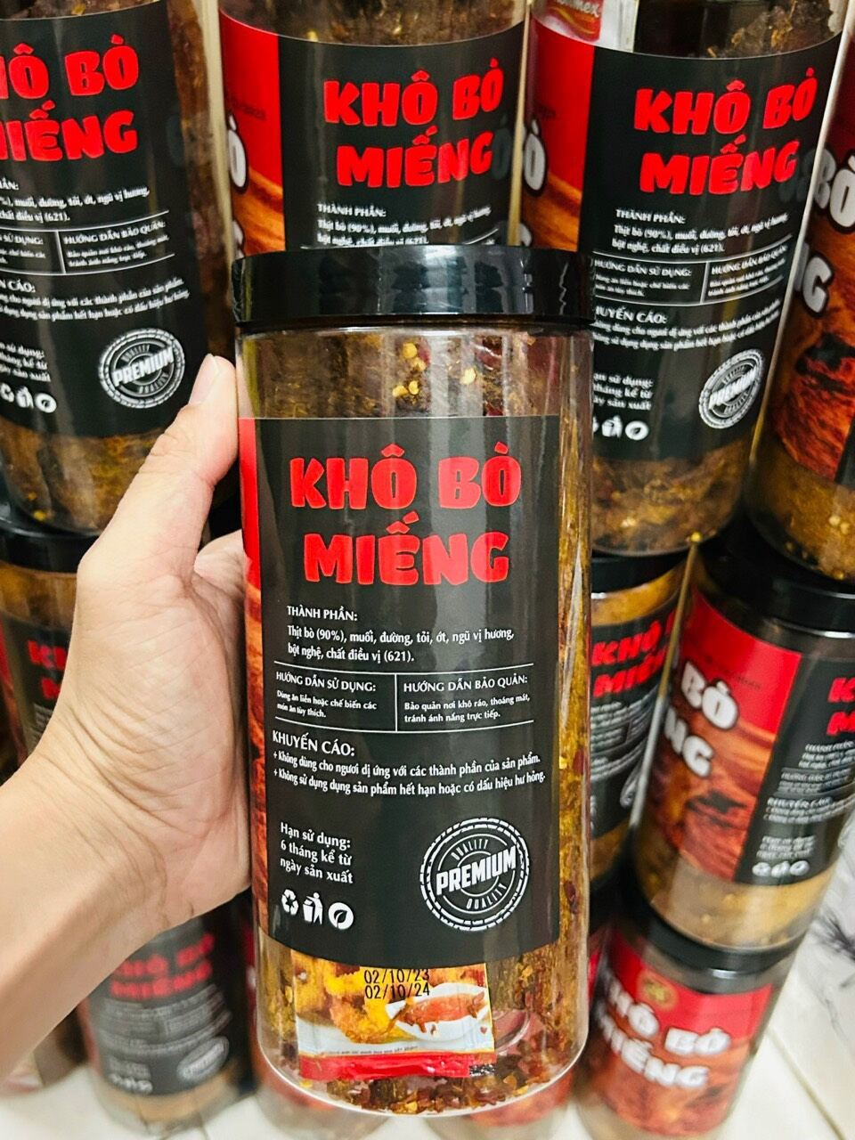 Khô bò miếng mềm