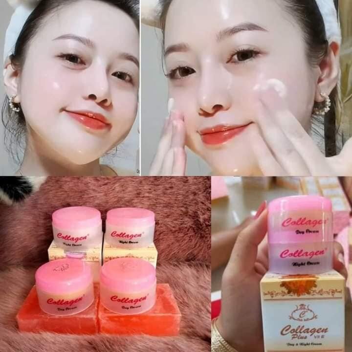 Bộ kem collagen plus vit e loại thường