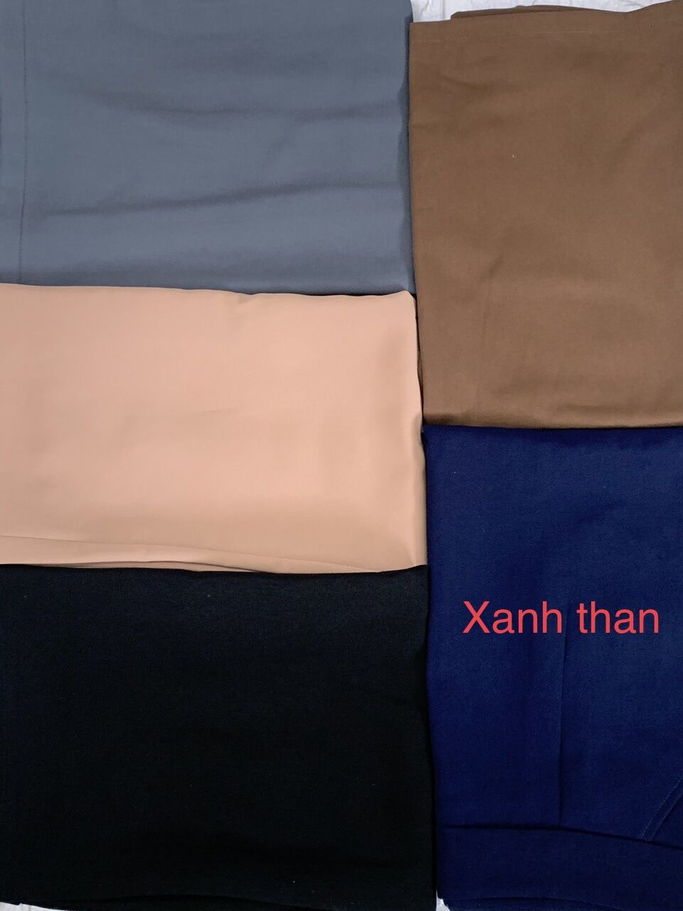 Chân váy công sở dáng chữ A dài ngang gối có túi cao cấp
