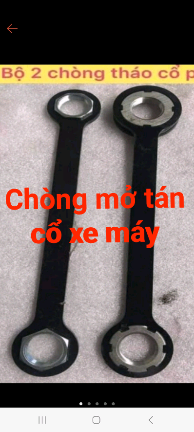 Dụng cụ Mở tán ốc cổ xe máy