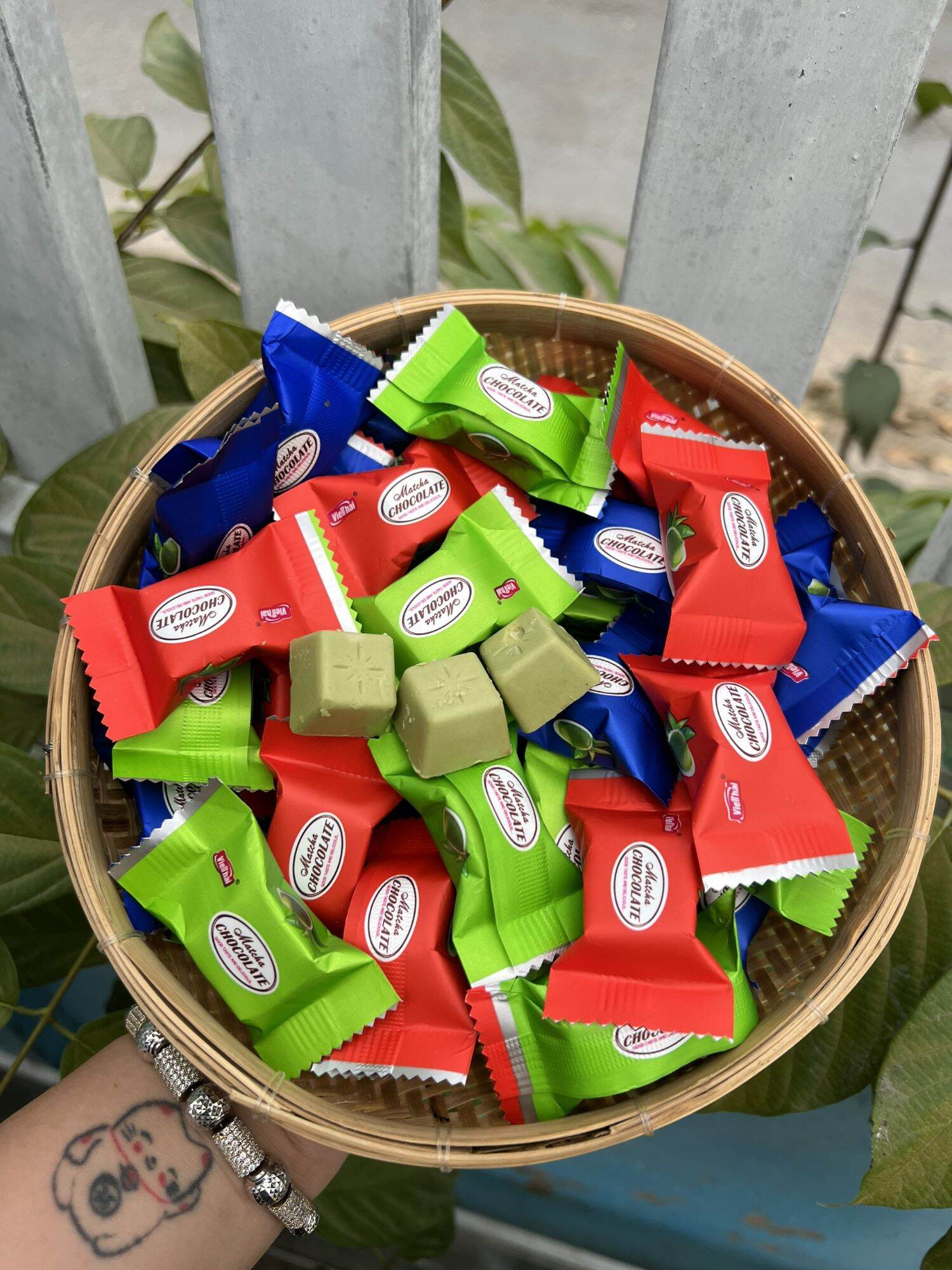 Socola matcha ( Socola trà xanh) 500g
