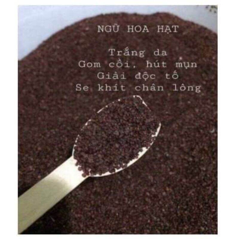100gr hạt ngũ hoa hạt đình lịch đắp mặt hạt to siêu sạch.