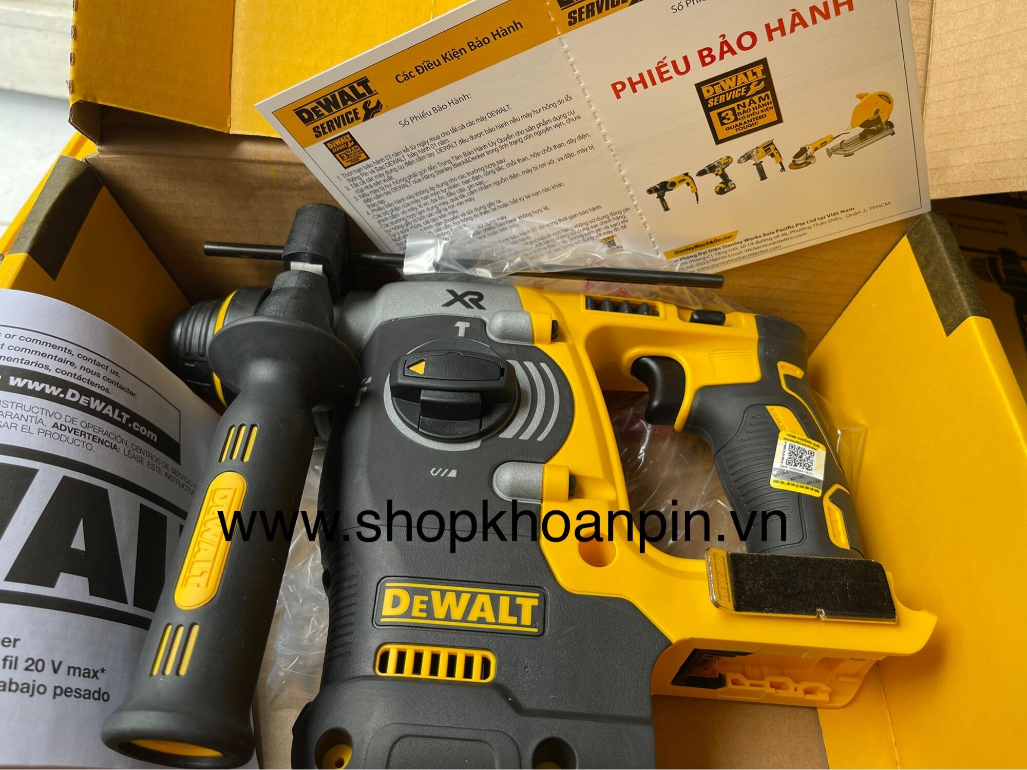 [HCM]Máy khoan bê tông dewalt DCH273 20v