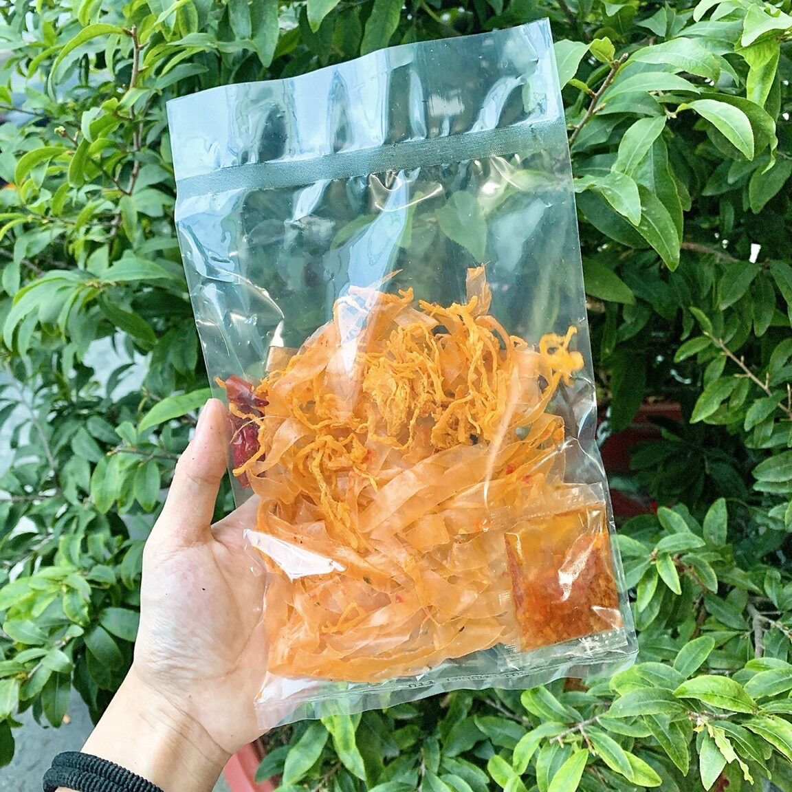 BÁNH TRÁNG SỢI TÔM SATE KHÔ GÀ