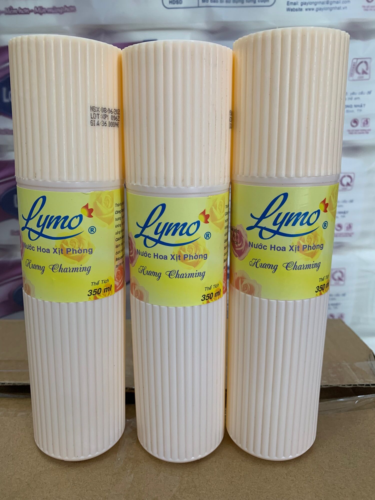 NƯỚC HOA XỊT PHÒNG LYMO 350ml