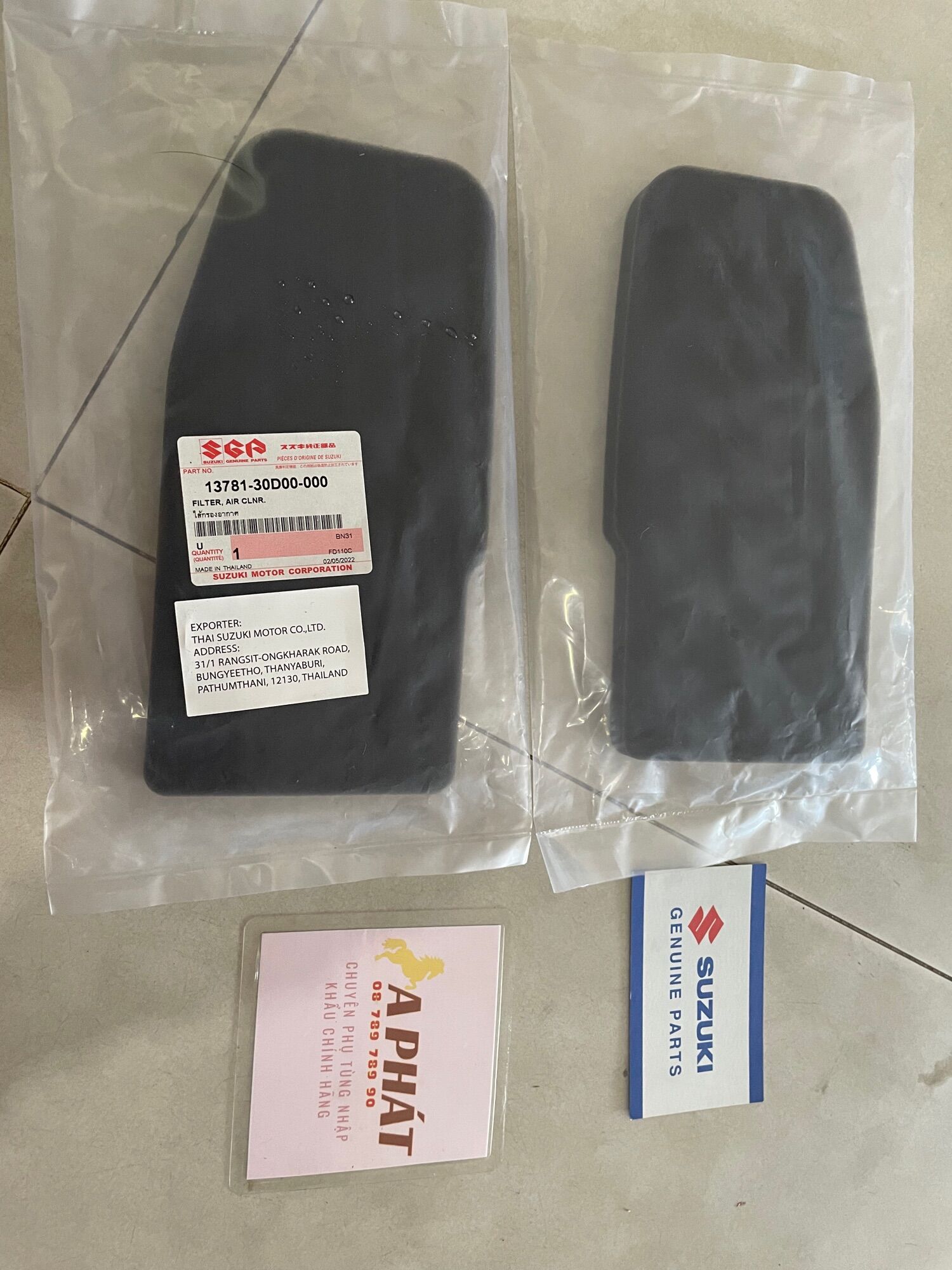 Lọc gió suzuki viva 110