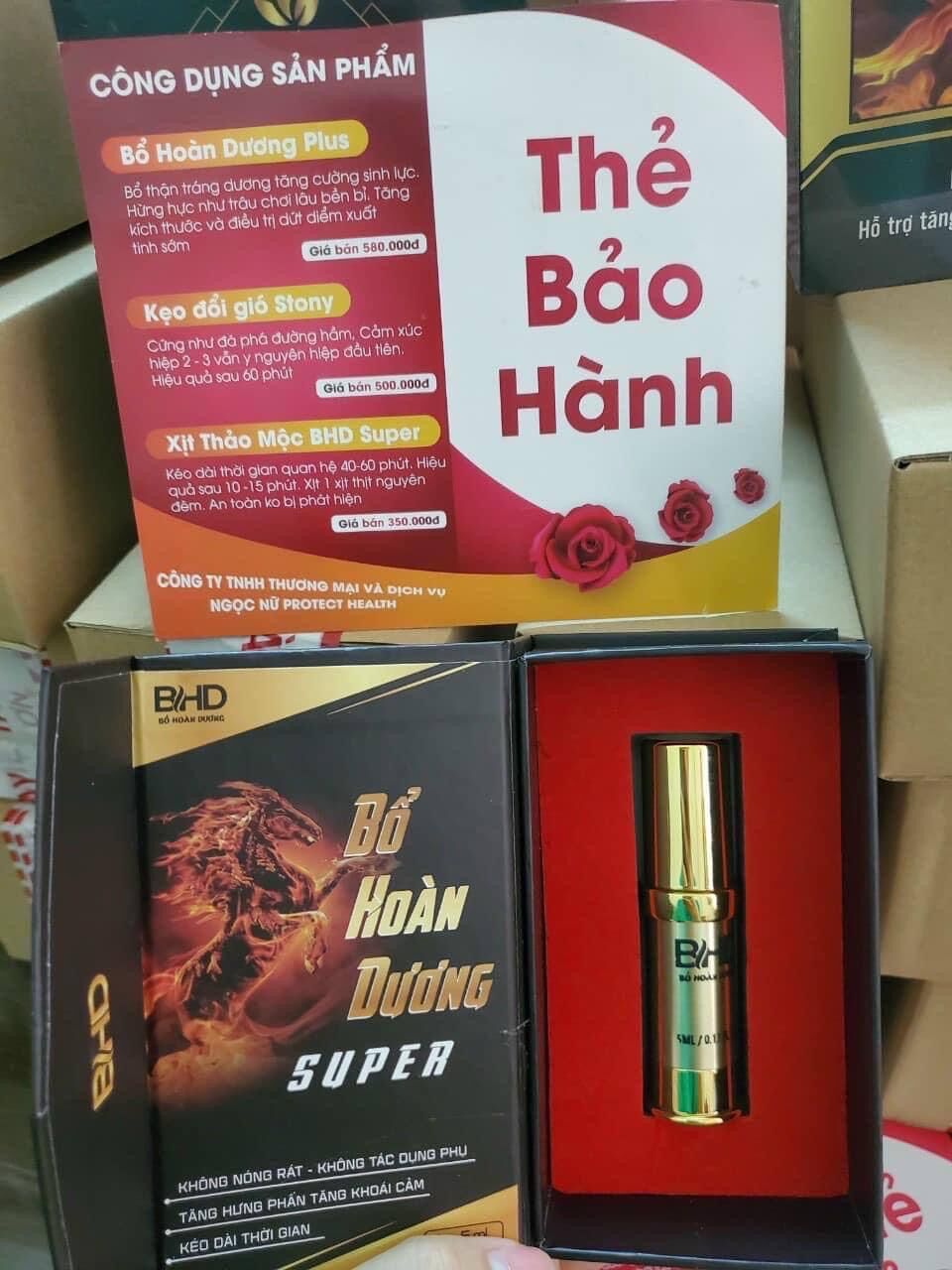 Combo Bổ Hoàn Dương Plus + Xịt Bổ Hoàn Dương