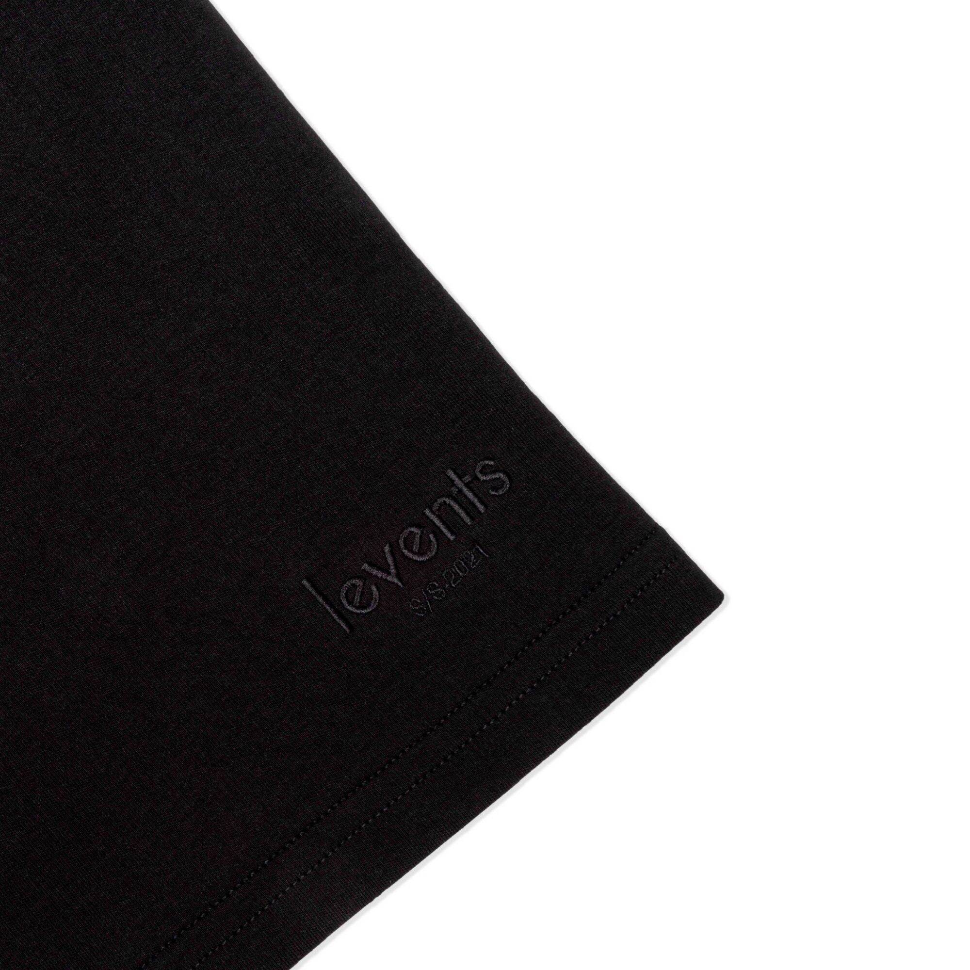 POLO LEVENTS STRIPE WHITE/BLACK