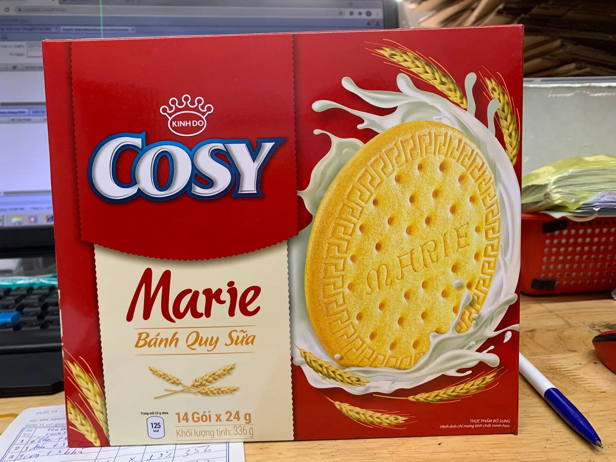 [HCM]Bánh Quy Cosy Marie 336g