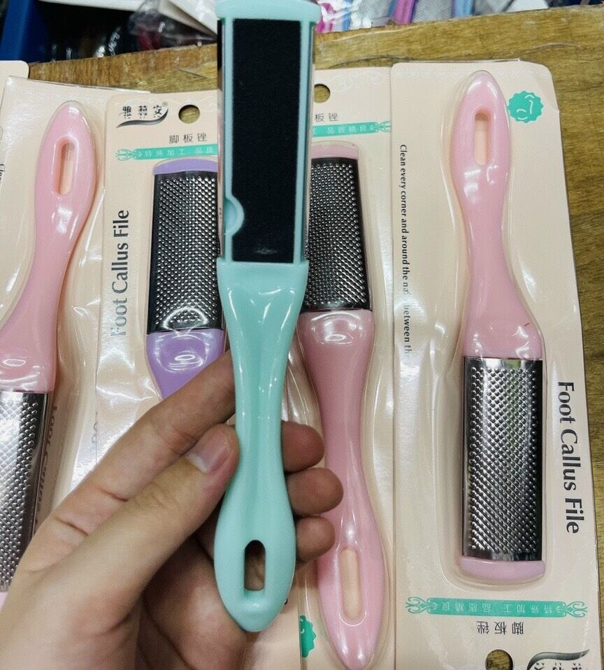 Chà gót chân 2 mặt innox và nhám bao bền