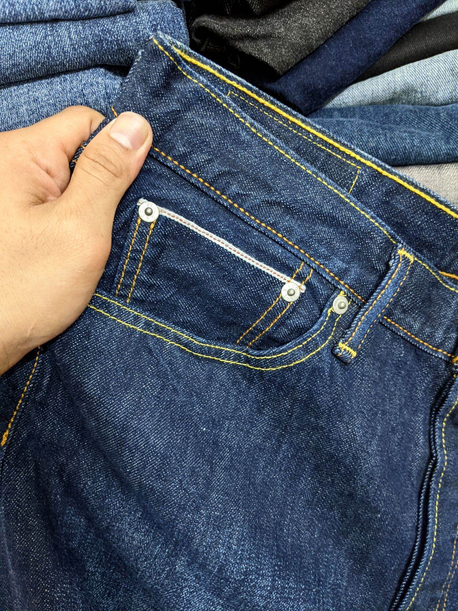 quần jeans levis authentic ống đứng