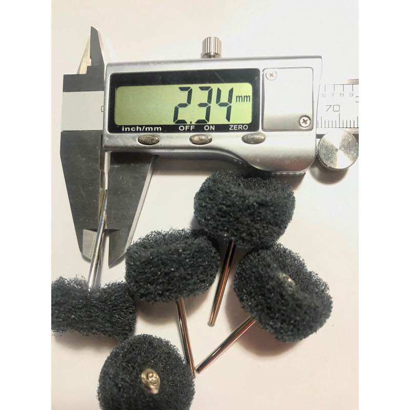 Chổi cước sợi rối đánh bóng 25mm cán 2.35/3mm