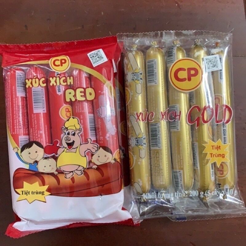 Xúc xích tiệt trùng cp 200g