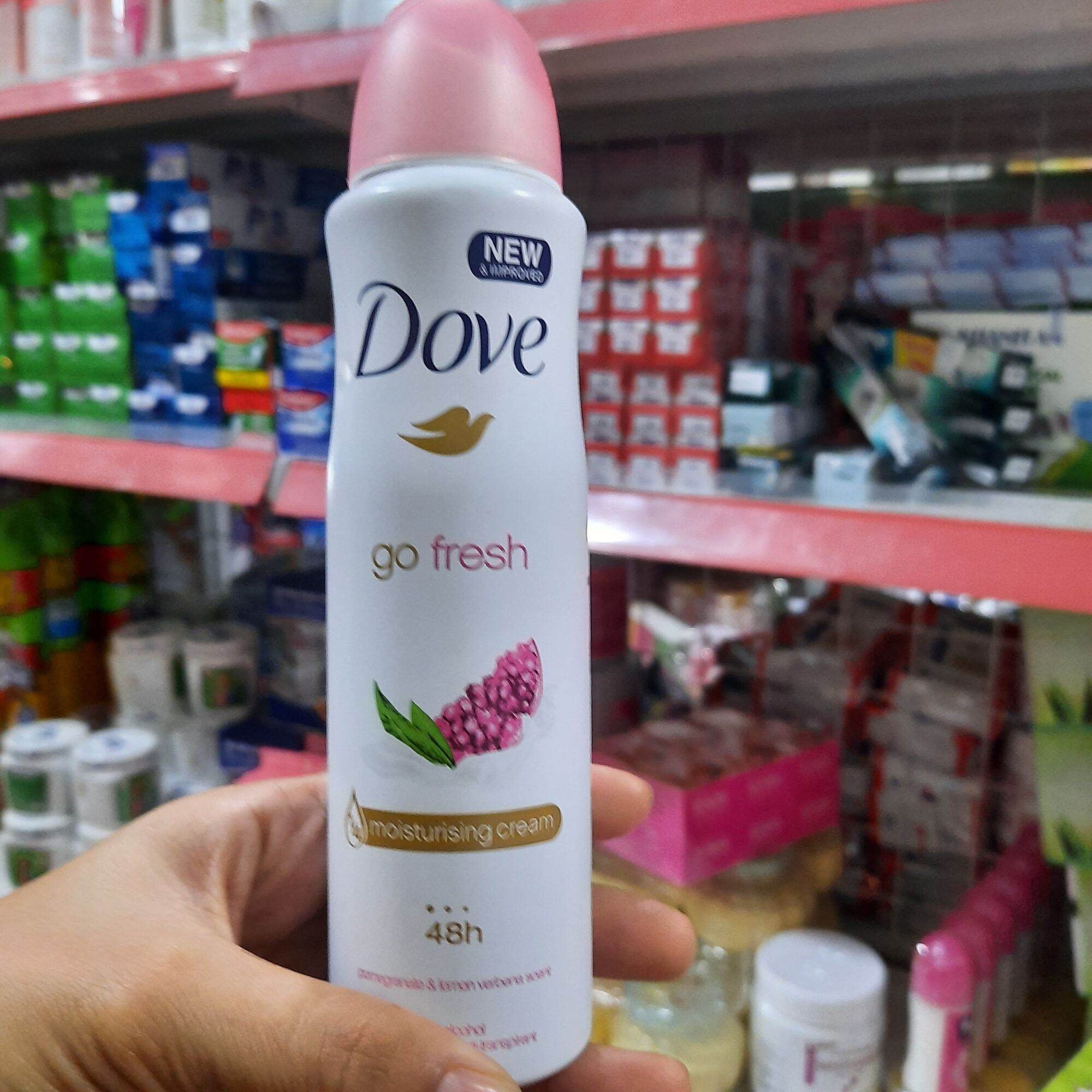 Xịt khử mùi dove hương lựu đỏ 150g