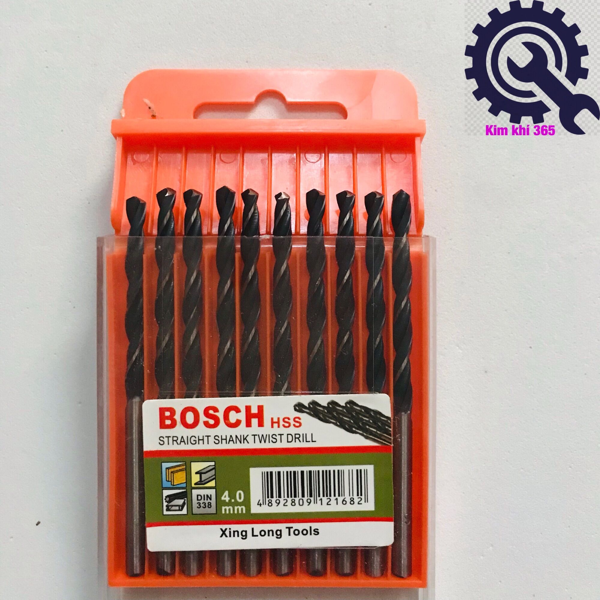 Combo 10 mũi khoan,sắt, inox Bosh