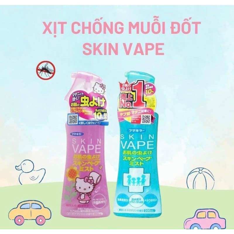 Xịt chống muỗi Skin Vape Nhật Bản 200ml