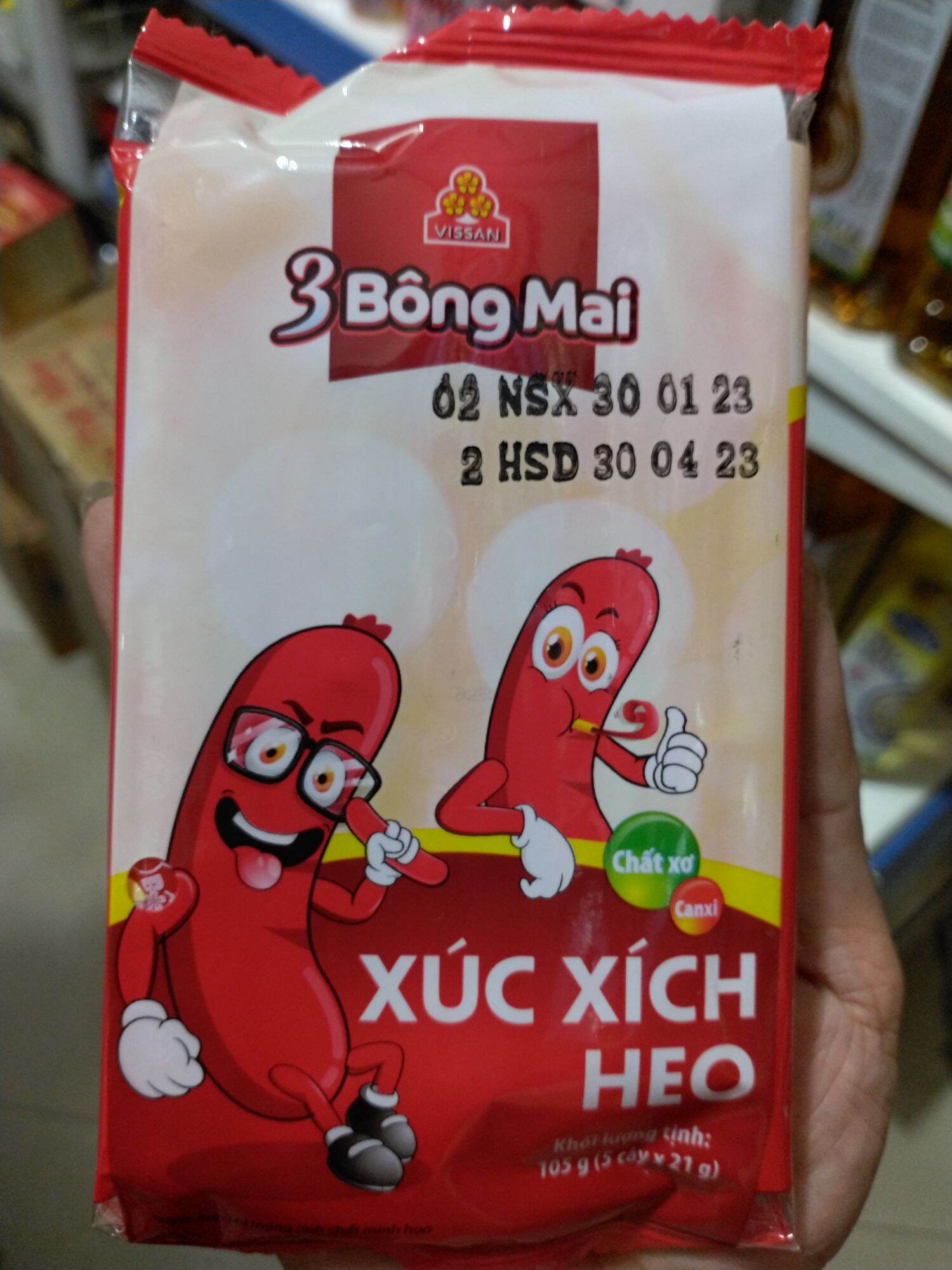 Xúc xích bông mai vissan 105g