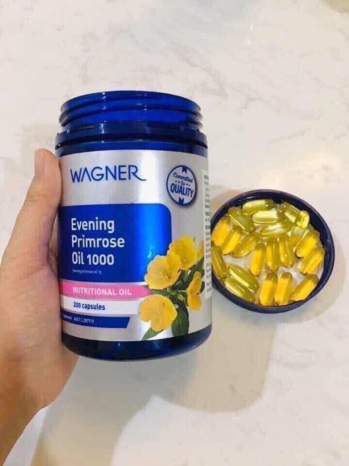 [CHÍNH HÃNG] Tinh dầu hoa anh thảo Wagner 1000mg [giảm mụn dưỡng da tăng cường nội tiết tố nữnữ giới tiền mãn kinh sau sinh] Hàng Úc (được bán bởi Siêu Thị Hàng Ngoại)