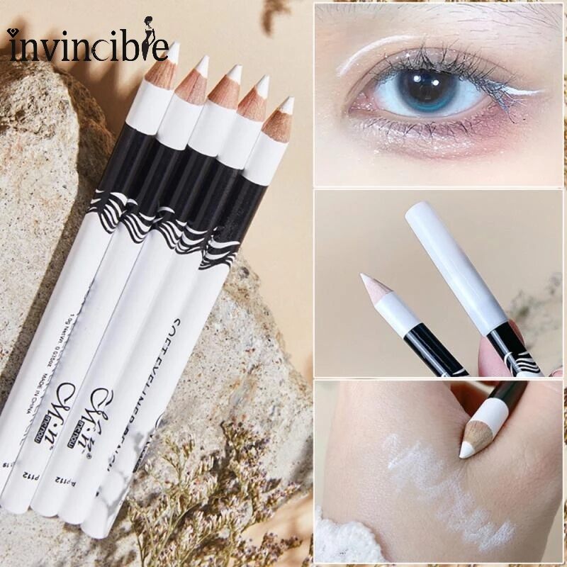 bút chì kẻ mắt màu trắng