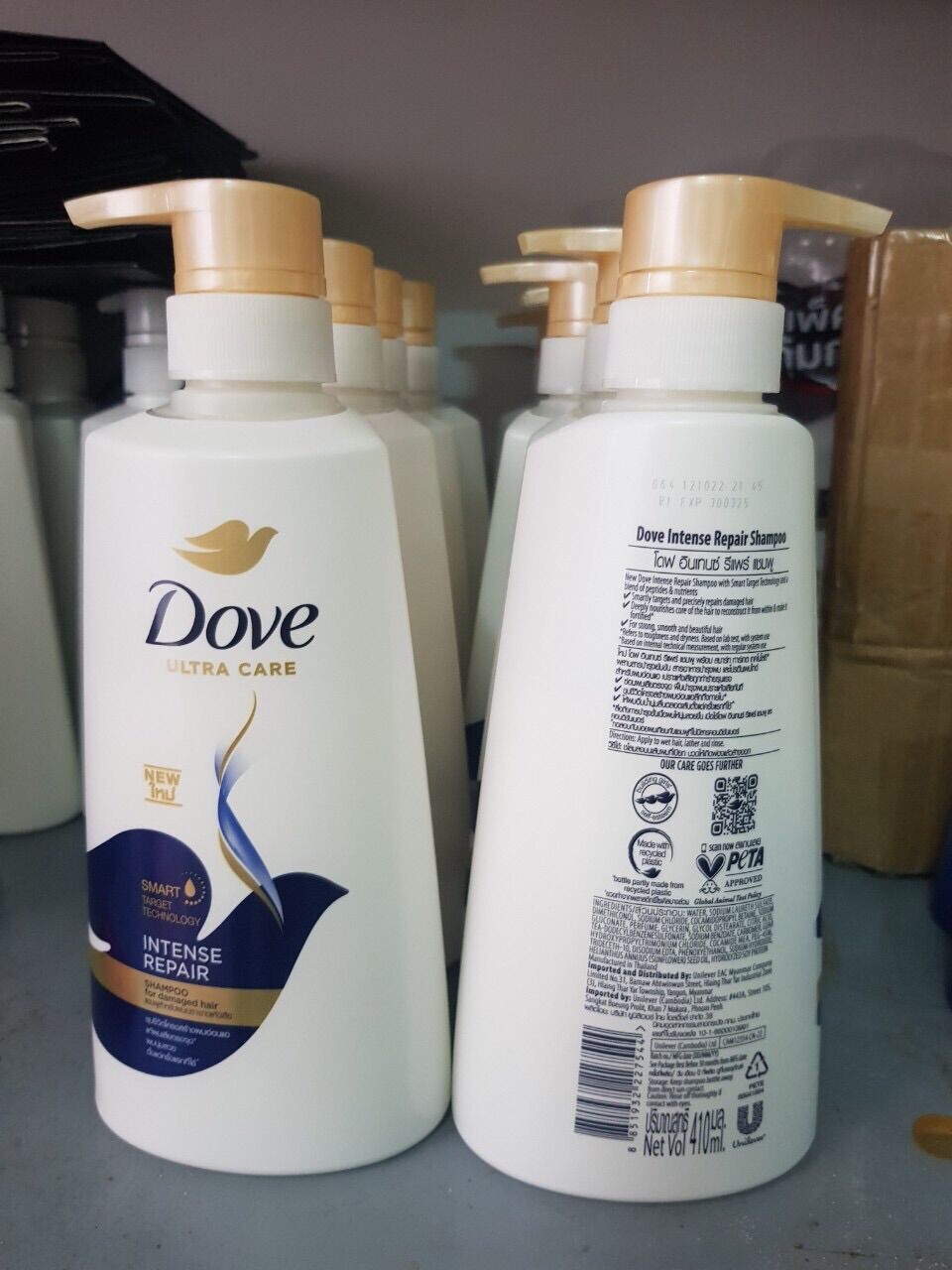 Dầu gội và Dầu xả Dove Thái Lan