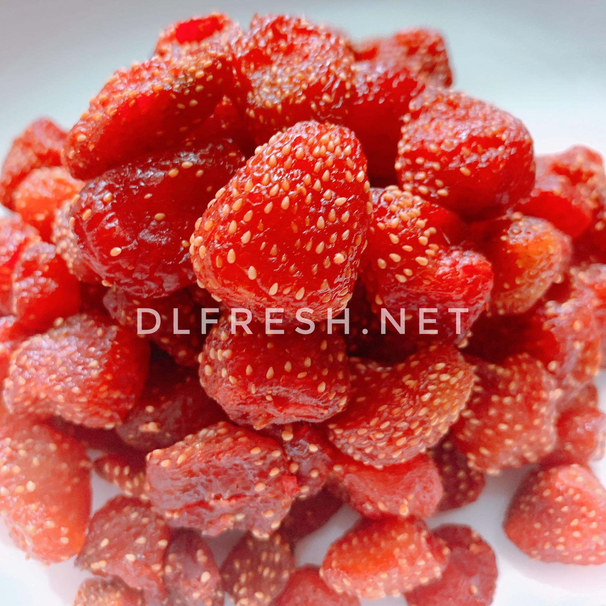 Dâu tây sấy lạnh DLFresh dâu tây sấy dẻo, đặc sản Đà Lạt