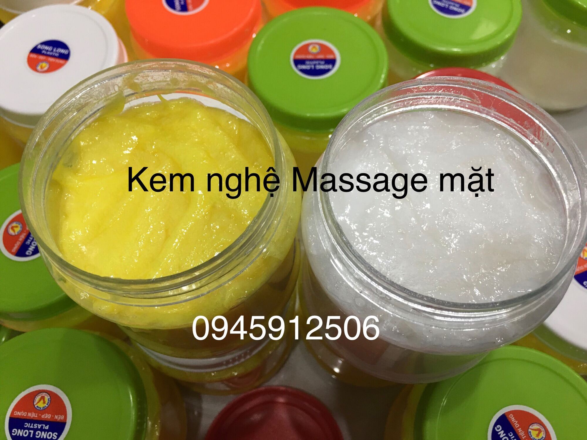 Kem Nghệ Massage Mặt Handmade