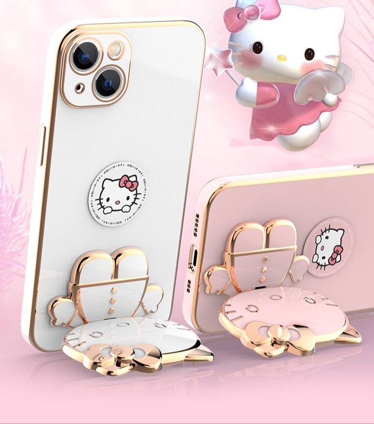 giá đỡ điện thoại hello kitty
