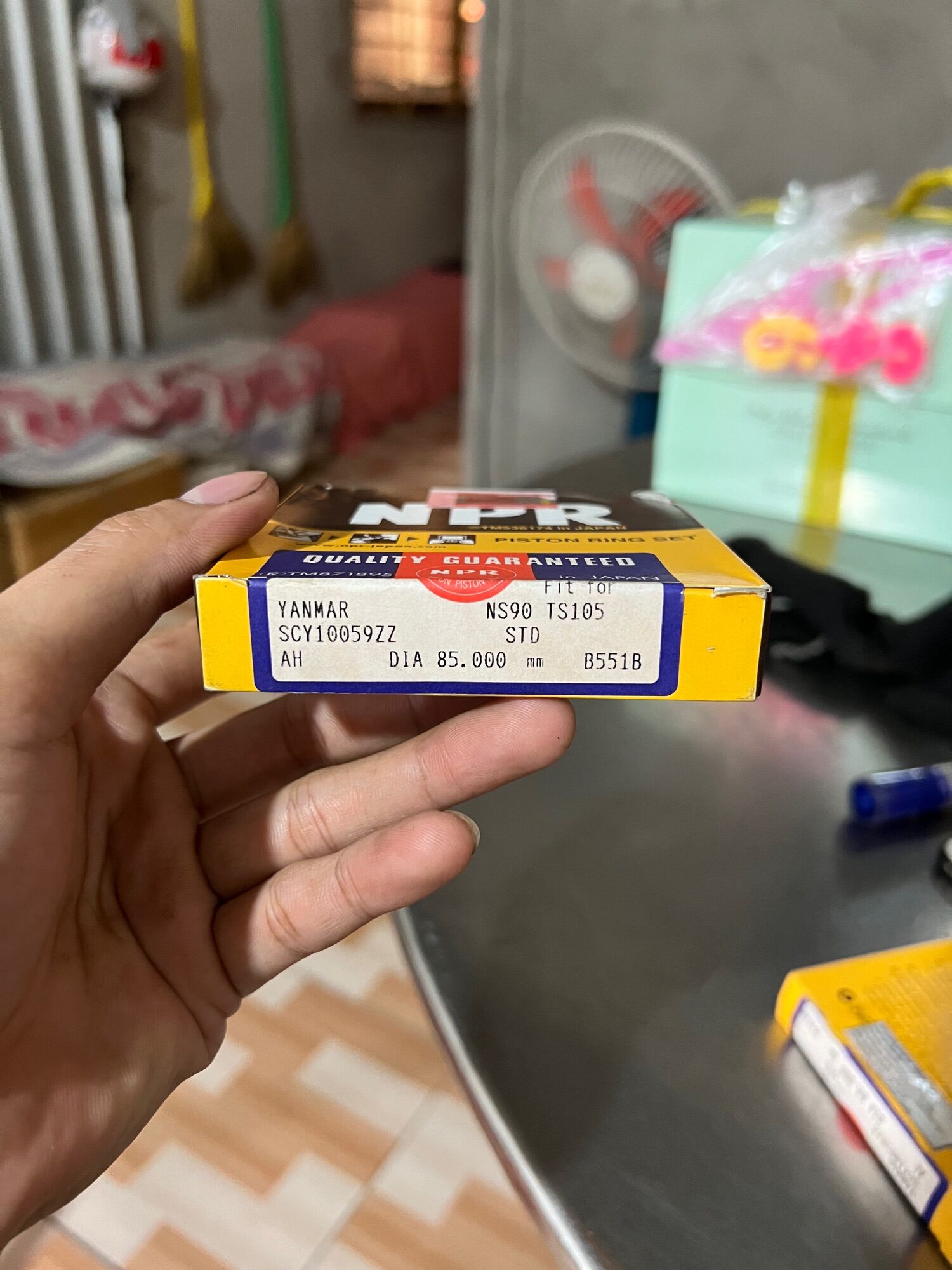 Bạc séc măng máy Ss70,Ss80,Ss90 NPR Nhật
