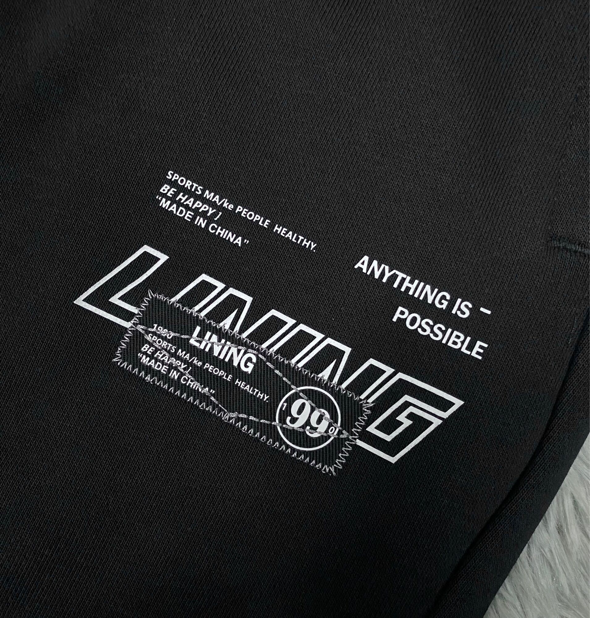 (Size S) Quần nỉ da cá Nam Lining