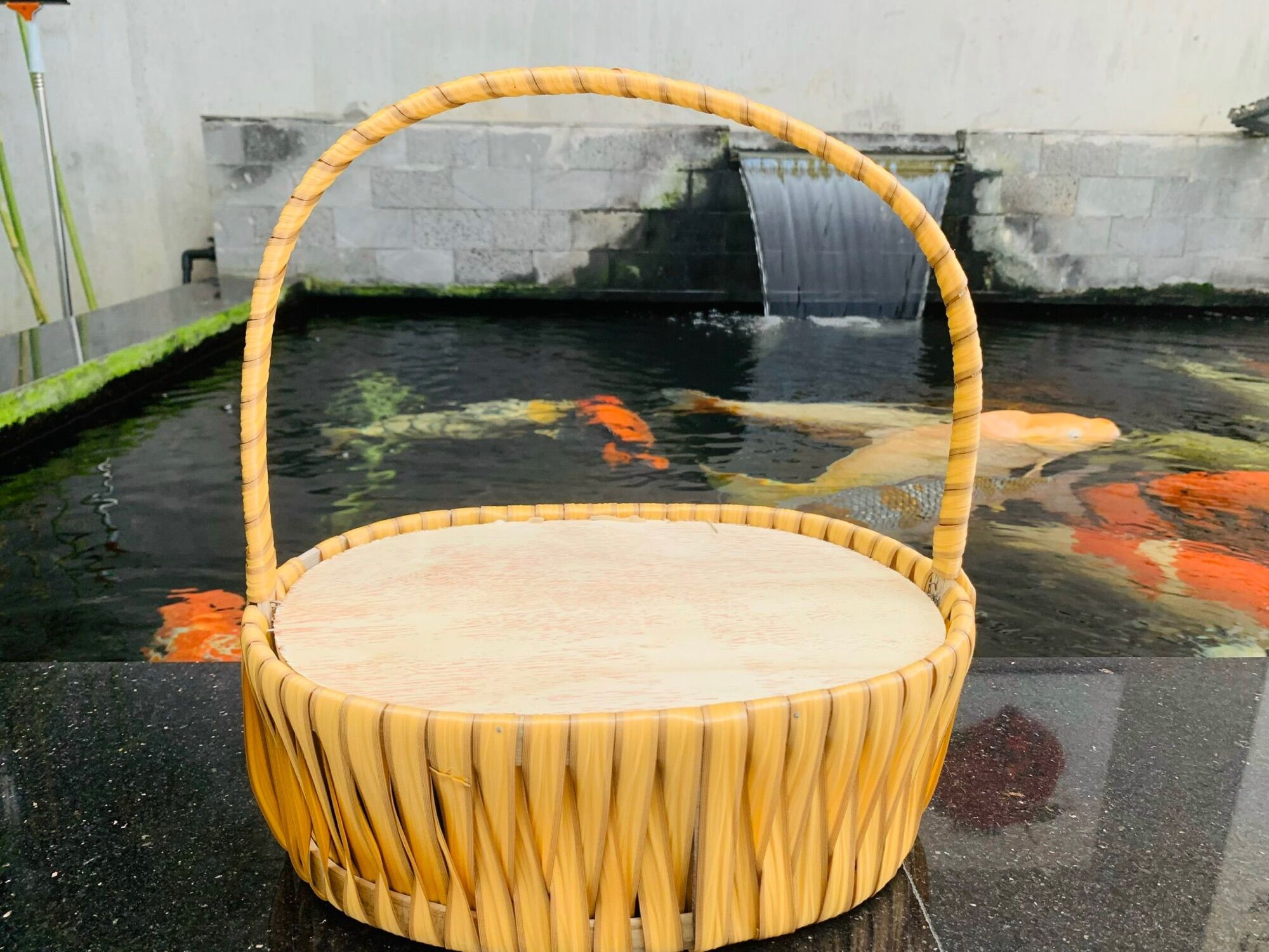 Giỏ ovan nhựa đựng hoa quả, quà biếu, giỏ trái cây, giỏ quà tết giá sỉ