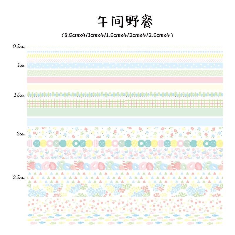 🌸Set 20 cuộn băng dính washi dễ thương🌸