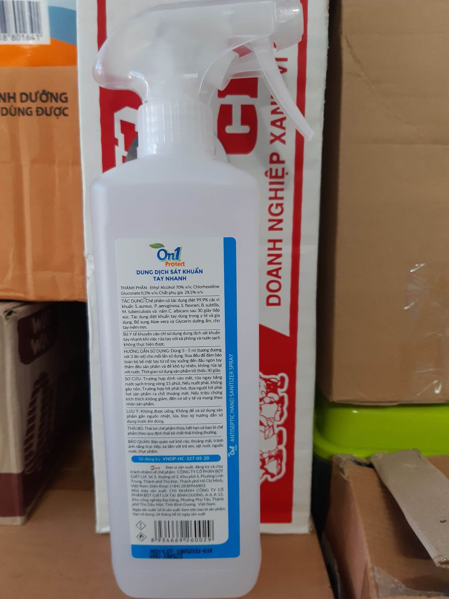combo 2  SÁT KHUẨN TAY NHANH 500ML