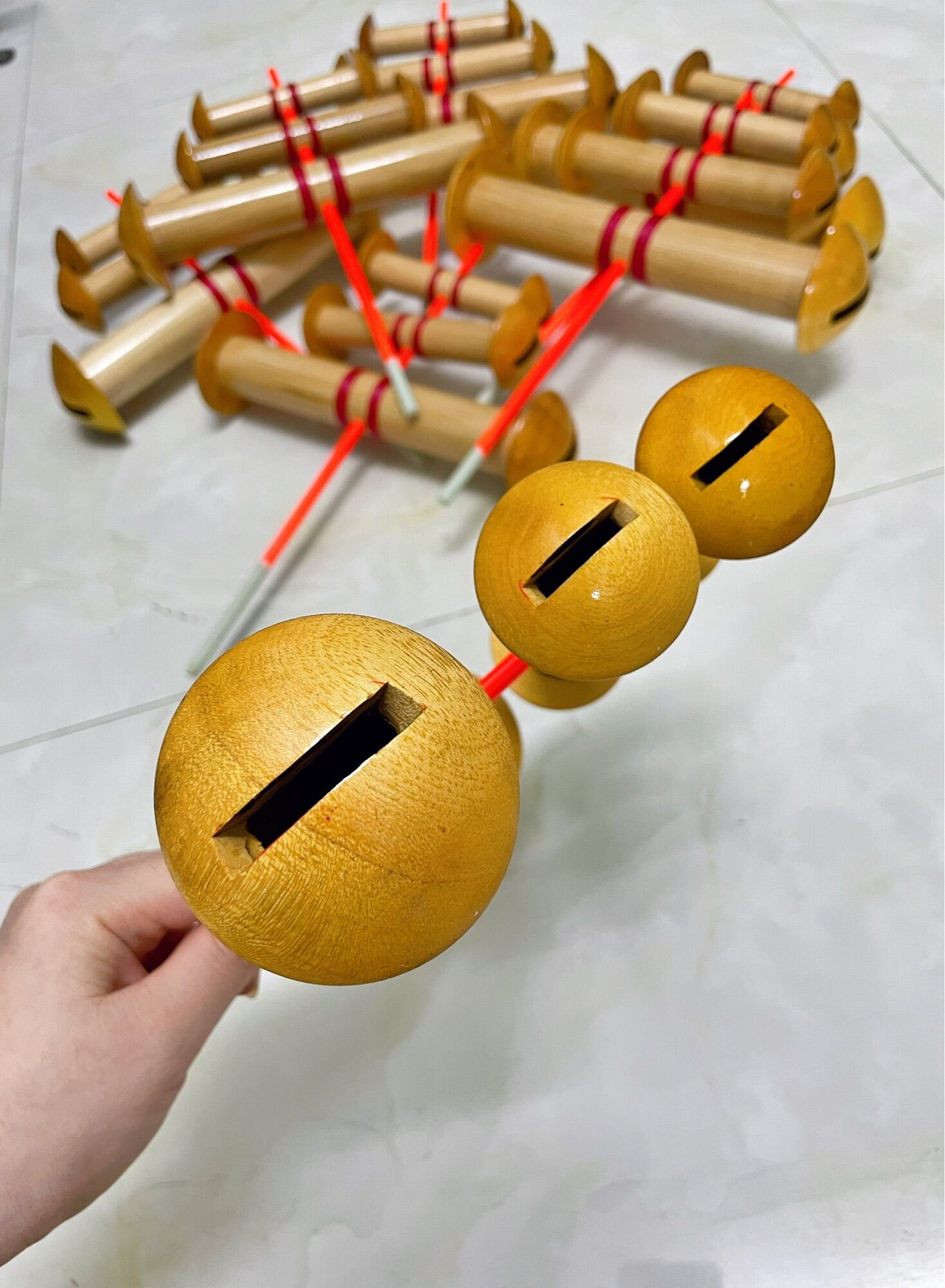 Sáo diều 3 quả D30 âm cực gắt