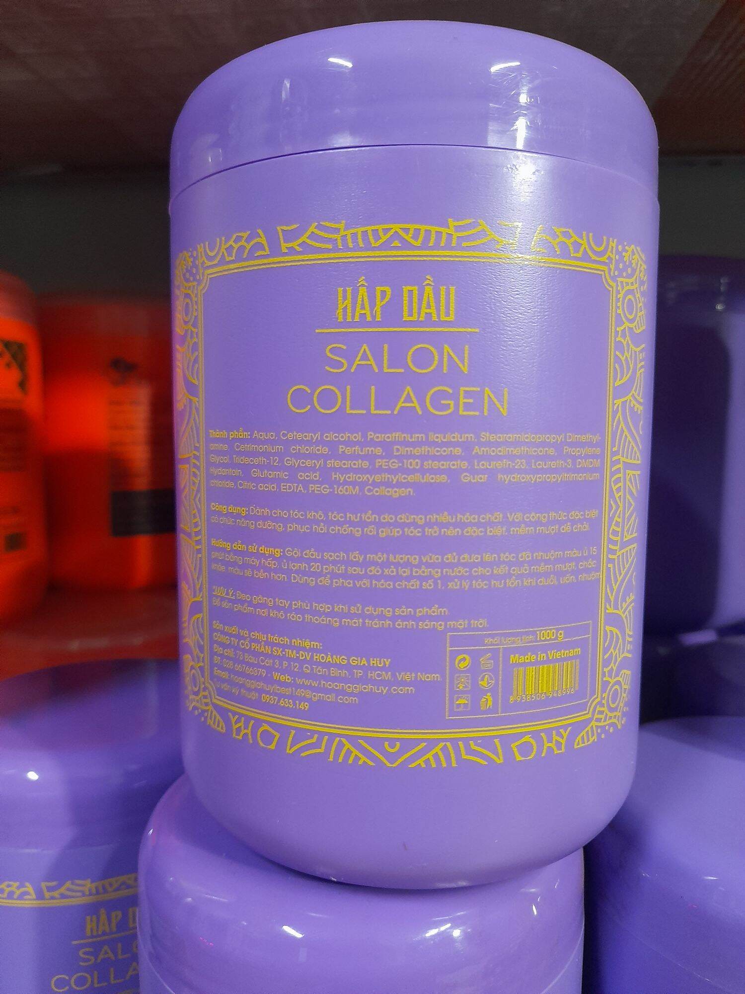hấp dầu colagen siêu thơm  mềm mượt tóc  suốt cả ngày