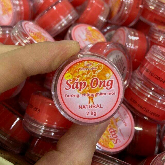 dưỡng môi sáp ong 100% thiên nhiên