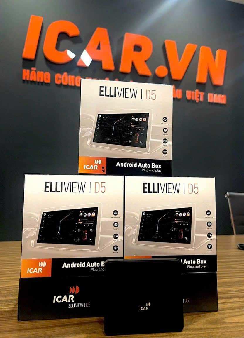 Android Box ICAR ELLIVIEW D5 PREMIUM(Phiên Bản Cao Cấp,Cấu Hình Khủng,Ram 8GB,Rom 128GB)